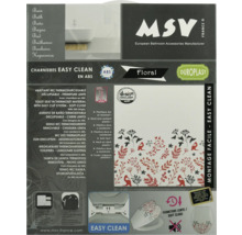 Capac WC MSV Floral din duroplast cu coborâre automată