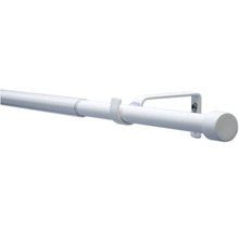 Bară de perdea cu suport și capăt