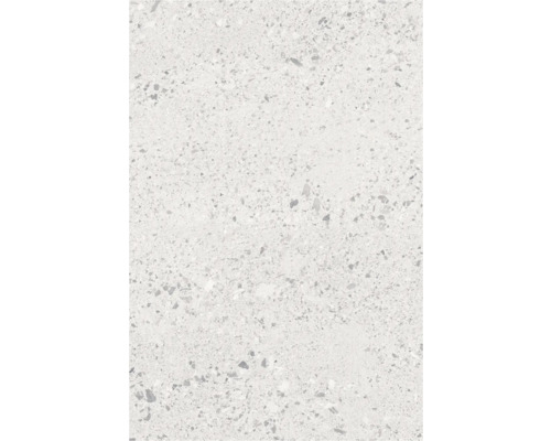 Placă de faianță deschisă la culoare cu aspect de terrazzo