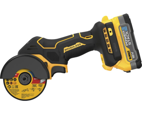 Polizor unghiular cu acumulator pentru metal Dewalt cu 18 V