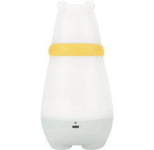 Lumină de noapte în formă de urs cu detaliu galben