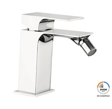 Baterie bideu din alamă cromată cu certificare DVGW