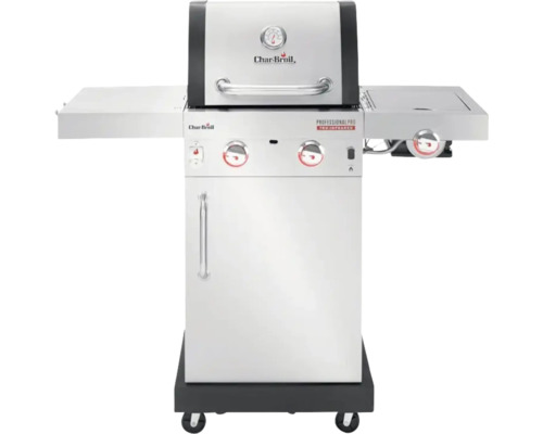 Grătar pe gaz Char-Broil cu două rafturi și role