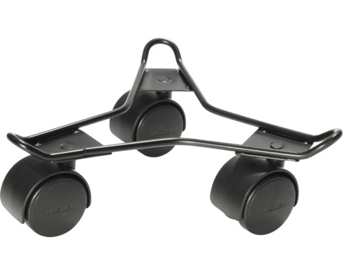 Suport ghiveci cu roți Wagner oțel Ø 23 cm capacitate portantă 60 kg Cărucior cu rotile pentru jardiniere