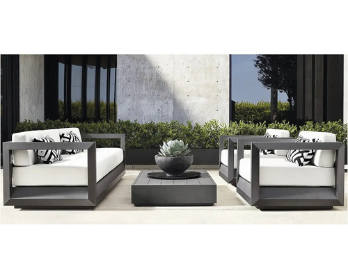 Set mobilier de grădină cu canapele, fotolii și măsuță de cafea