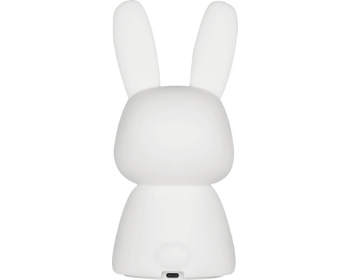 Lampă iepure albă pentru camera copiilor