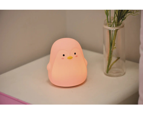 Lumină de noapte pinguin din silicon