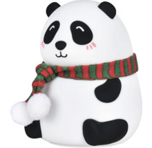 Figurină decorativă panda cu eșarfă