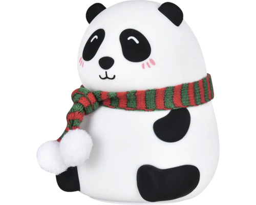 Figurină decorativă panda cu eșarfă