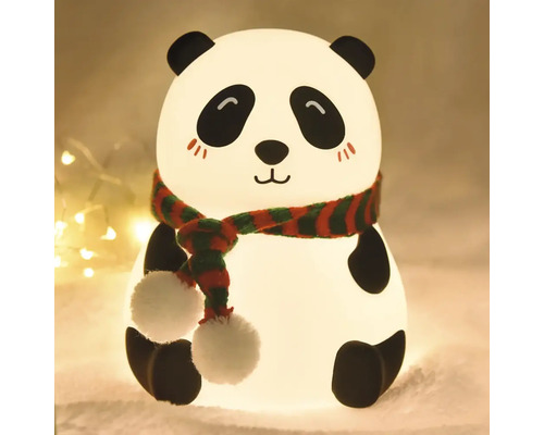 Lumină de noapte panda cu eșarfă