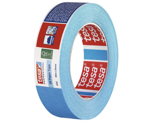 Bandă adezivă de hârtie UV Tesa Professional 50 metri x 30 milimetri