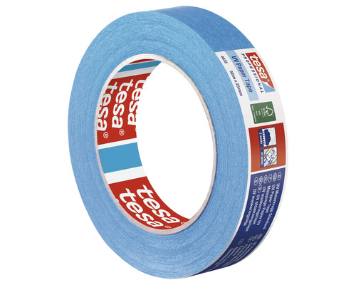 Rola de bandă adezivă de hârtie Tesa UV 50m x 25mm