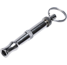 Fluier metalic cu breloc