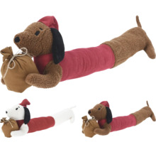 Opriitor de ușă în formă de câine cu sac