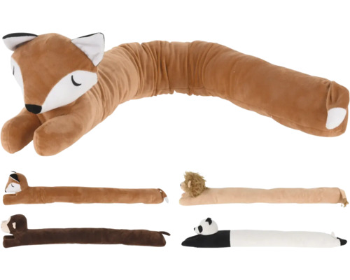 Pernă protecție anti-curent animale sălbatice 10x90 cm, 4 modele Oprire curenți de aer în formă de animal, modele diferite