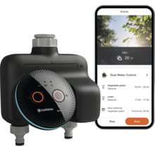 Gardena Smart Water Control cu aplicație pentru smartphone pentru irigarea grădinii