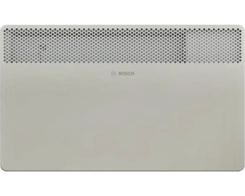 Logo Bosch deasupra radiatorului cu convector
