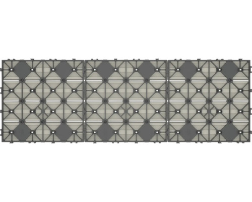 Plăci de terasă din plastic, conectate