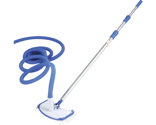 Aspirator de piscină cu tijă telescopică și furtun pentru curățarea piscinei