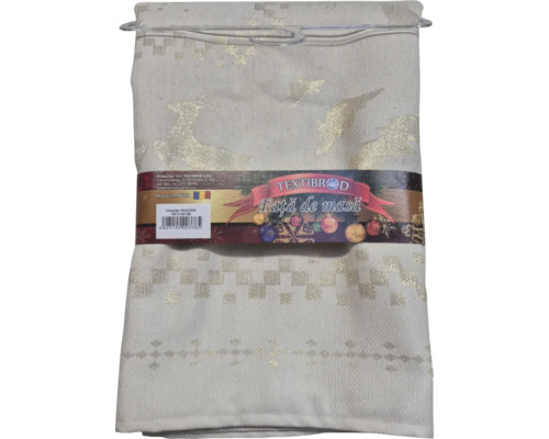 Față de masă ambalată din țesătură mixtă cu model