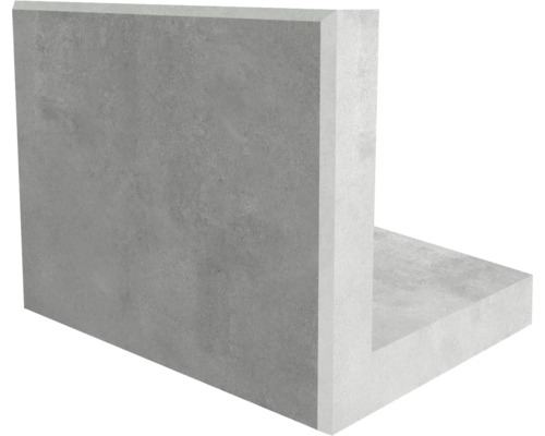 Unghi beton cu formă de L