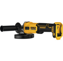 Polizor unghiular cu acumulator DeWalt cu mâner suplimentar