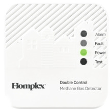 Detector de metan Homplex cu control dublu
