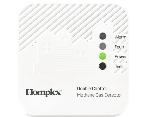 Detector de metan Homplex cu control dublu