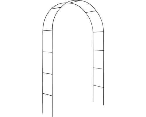 Arcadă de grădină din metal pentru plante cățărătoare