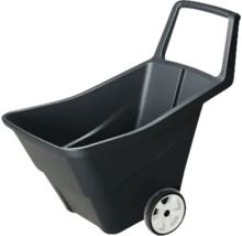 Roabă neagră cu o roată și mâner