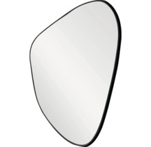 Oglindă neregulată cu ramă neagră