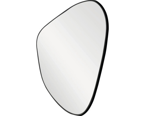 Oglindă neregulată cu ramă neagră