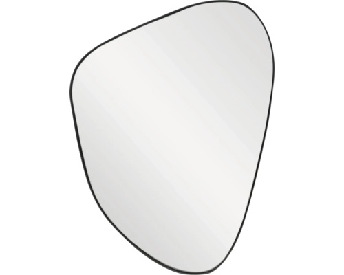 Oglindă neregulată cu ramă neagră