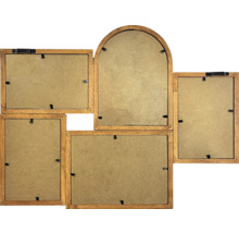 Rame foto multiplu pentru cinci fotografii din lemn