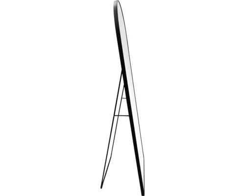 Oglindă de podea cu ramă și suport