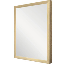 Oglindă dreptunghiulară cu ramă din lemn