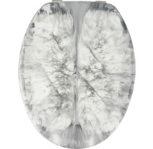 Capac de toaletă cu efect de marmură