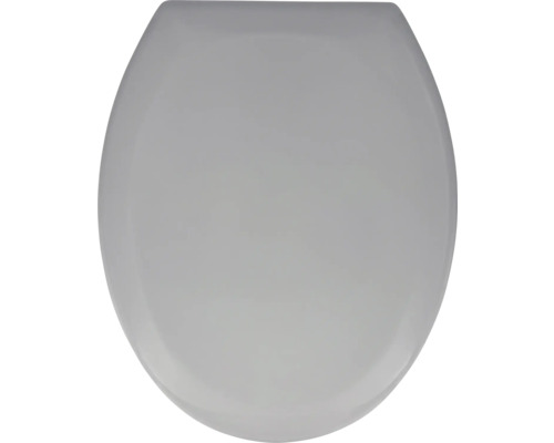 Capac WC ADOB Limone, închidere simplă, gri 44x38 cm Capac WC