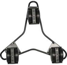 Suport pentru unelte pentru montaj pe perete cu trei suporturi