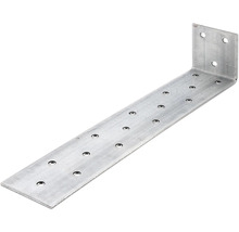 Conector unghiular perforat din metal