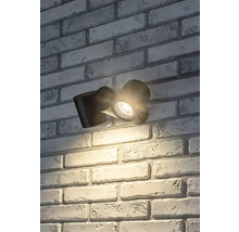 Spot dublu de perete pentru exterior