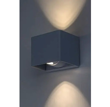 Lumină de perete pătrată din metal cu fascicul de lumină