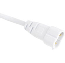 Ștecher euro alb cu cablu