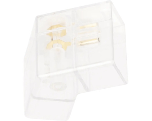 Conector transparent pentru colț pentru benzi LED
