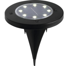 Lampa solară neagră cu țăruș pentru grădină