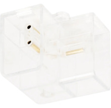 Conector pentru sistem de șine de joasă tensiune