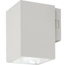 Lumină de perete albă, în formă de cub