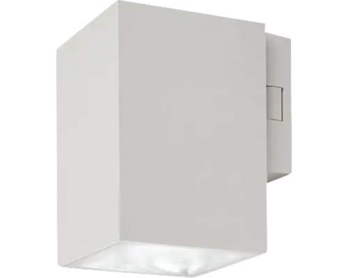 Lumină de perete albă, în formă de cub