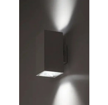 Lumină de perete pătrată din metal cu efecte de lumină