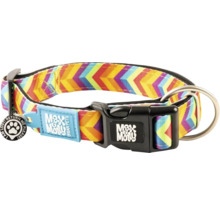 Zgardă pentru câini cu model și închidere de siguranță